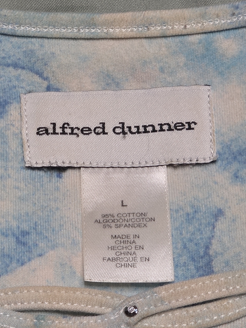 Alfred Dunner Owl Print Top - Picture 2 of 3
